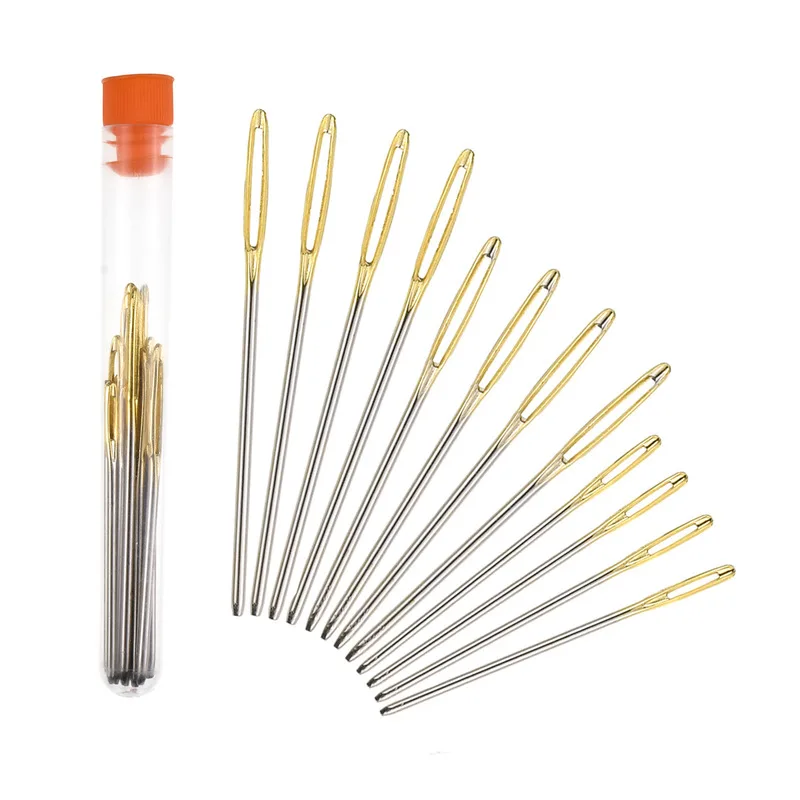 18pcs/Set Large Leather Hand Sewing Needles Embroidery Tapestry Home Wool DIY Sewing Needles Stitching Handmade Craft Supplies
18pcs/Set Large Leather Hand Sewing Needles Embroidery Tapestry Home Wool DIY Sewing Needles Stitching Handmade Craft Supplies