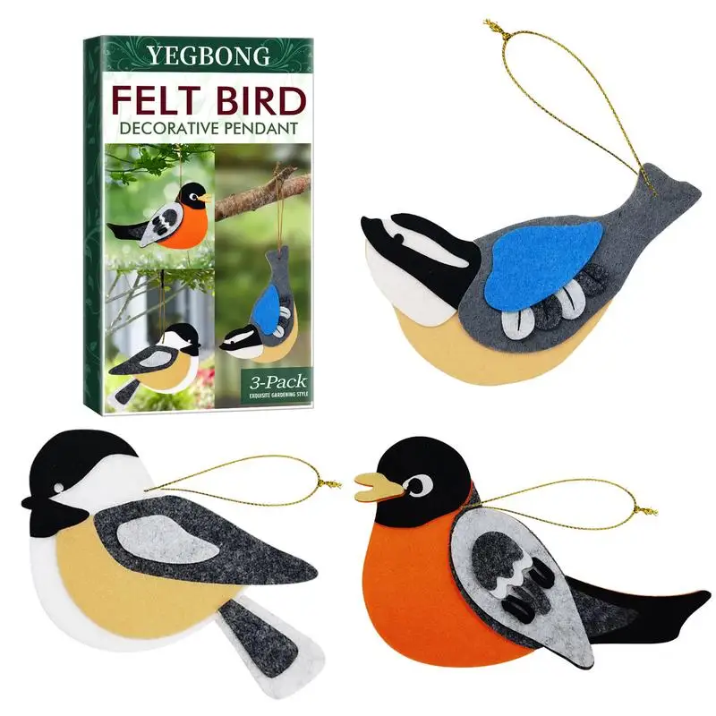 Felt Birds Hangings Felt Ornament Winter Decorations For Home 3PCS Hangings Ornaments With Rope Bird Decorations For Home
Felt Birds Hangings Felt Ornament Winter Decorations For Home 3PCS Hangings Ornaments With Rope Bird Decorations For Home