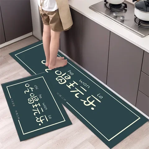 Fashionable Simple Nordic Style Kitchen Floor Mat Household Carpet Long Strip Door Mat Modern Home Decor
Fashionable Simple Nordic Style Kitchen Floor Mat Household Carpet Long Strip Door Mat Modern Home Decor