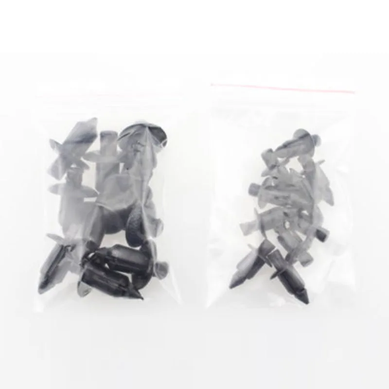 Shields Rivet Car 20pcs/Set 2 Type Black Fastener Fender Bumper Fairing 09409063145PK Push-in 6mm 8mm Replacement
Shields Rivet Car 20pcs/Set 2 Type Black Fastener Fender Bumper Fairing 09409063145PK Push-in 6mm 8mm Replacement