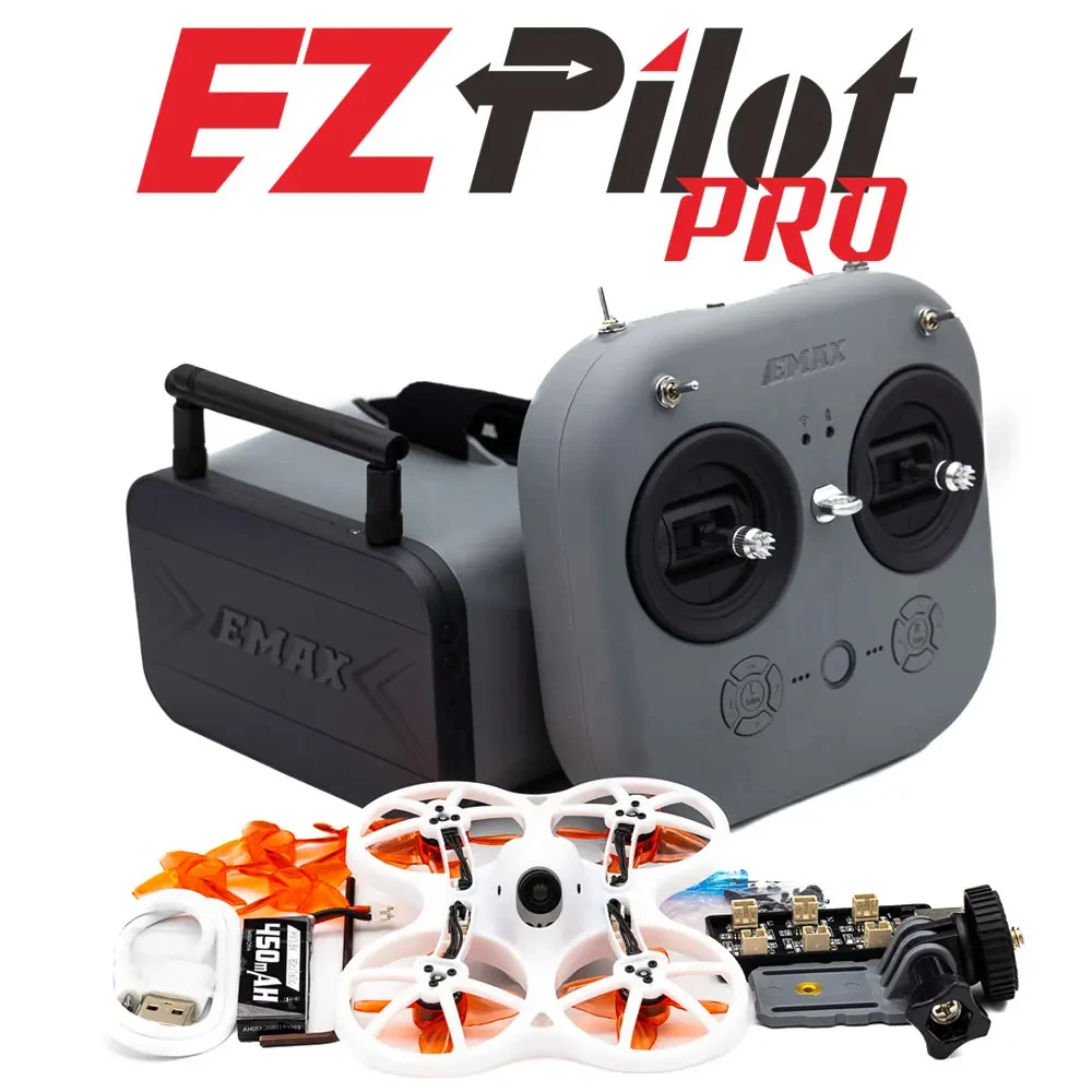 EMAX Easy Pilot Pro комплект RTF FPV Racing набор для сборки дрона для начинающих готовый к полету FPV Дрон с контроллером Квадрокоптер детский подарок
EMAX Easy Pilot Pro комплект RTF FPV Racing набор для сборки дрона для начинающих готовый к полету FPV Дрон с контроллером Квадрокоптер детский подарок