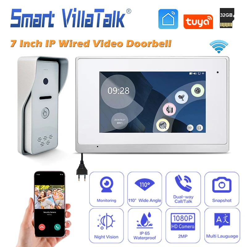Wholesale HD IP camera with stable and clear image 1080P 2Mring doorbell with wifi camera intercom ip poe
Wholesale HD IP camera with stable and clear image 1080P 2Mring doorbell with wifi camera intercom ip poe