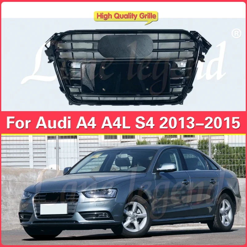 Modified Auto Grille For A4 Front Grill For Audi A4/A4L S4 2013 2014 2015 ABS Racing Grills Front Bumper Grilles Mesh Cover
Modified Auto Grille For A4 Front Grill For Audi A4/A4L S4 2013 2014 2015 ABS Racing Grills Front Bumper Grilles Mesh Cover