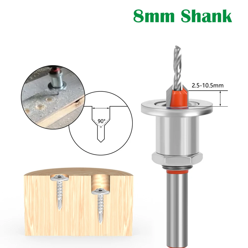 1pcs 8mm Shank Corner Round Over Router Bit With BearingMilling Cutter For Wood Woodwork Tungsten Carbide Screw Extractor
1pcs 8mm Shank Corner Round Over Router Bit With BearingMilling Cutter For Wood Woodwork Tungsten Carbide Screw Extractor