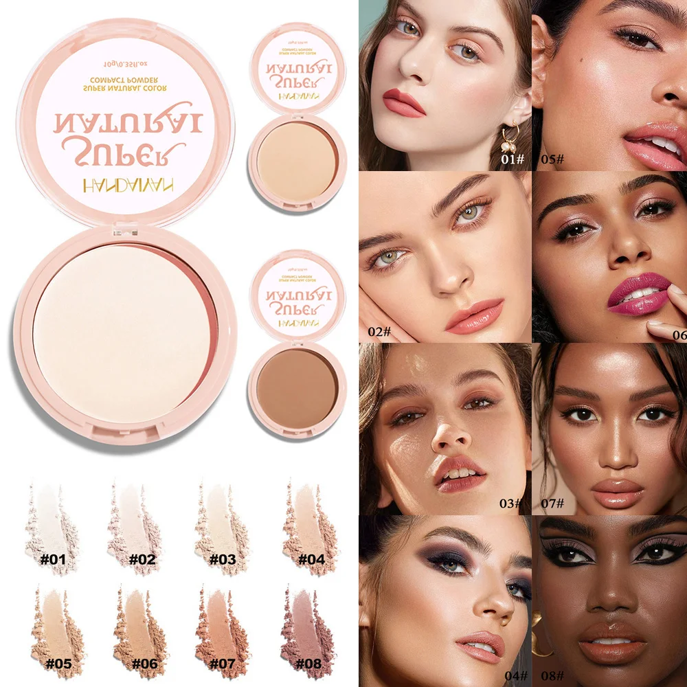 Moisturizing Brightening Ultra-matte Press Powder Oil Control Natural Foundation Makeup Setting Powder Smooth Finish Concealer
Moisturizing Brightening Ultra-matte Press Powder Oil Control Natural Foundation Makeup Setting Powder Smooth Finish Concealer