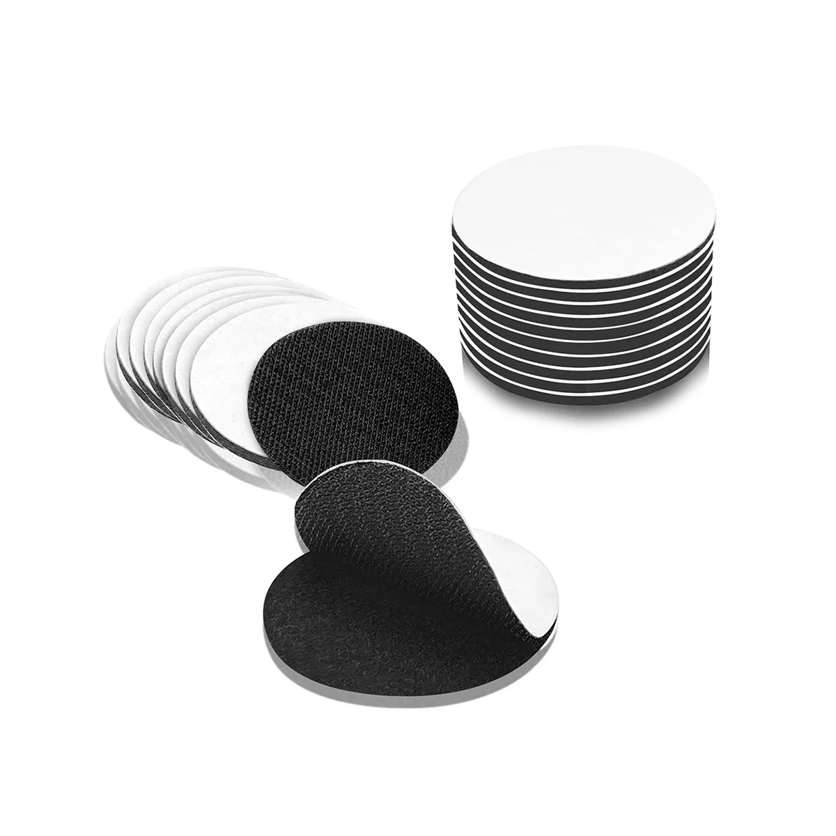 100 Sets Hooks and Loop Strips with Adhesive 2.4 Inch/6cm Double Sided Tape Adhesive for Wall Organizing
100 Sets Hooks and Loop Strips with Adhesive 2.4 Inch/6cm Double Sided Tape Adhesive for Wall Organizing
