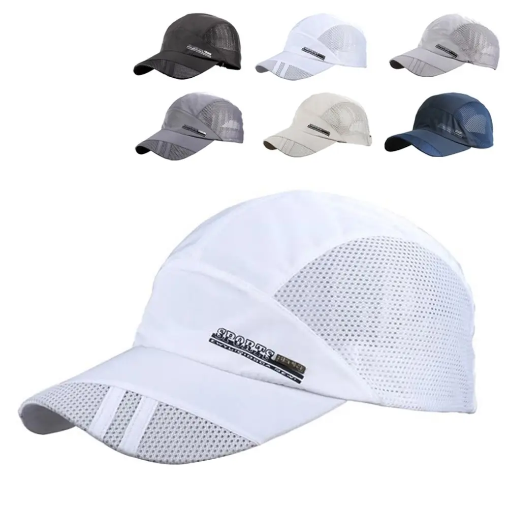 Fashion Mens Summer Outdoor Sport Baseball Hat Running Visor Cap Hot Popular New Cool Quick Dry Mesh Cap 6 Colors Golf Cap
Fashion Mens Summer Outdoor Sport Baseball Hat Running Visor Cap Hot Popular New Cool Quick Dry Mesh Cap 6 Colors Golf Cap