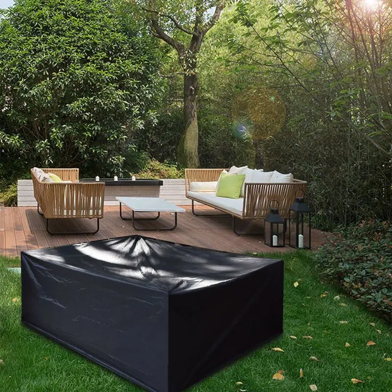 420D 242*162*100 см Abdechaube Schutzhülle, für Gartenmöbel, rechteckige Sitzgarnituren, Gartentische und Möbelsets
420D 242*162*100 см Abdechaube Schutzhülle, für Gartenmöbel, rechteckige Sitzgarnituren, Gartentische und Möbelsets
