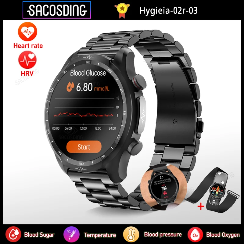 Blood Sugar Smartwatch 360*360 HD Touch Large Screen ECG+PPG Health Thermometer Smart Watch Monitoring Noninvasive Blood Glucose
Blood Sugar Smartwatch 360*360 HD Touch Large Screen ECG+PPG Health Thermometer Smart Watch Monitoring Noninvasive Blood Glucose