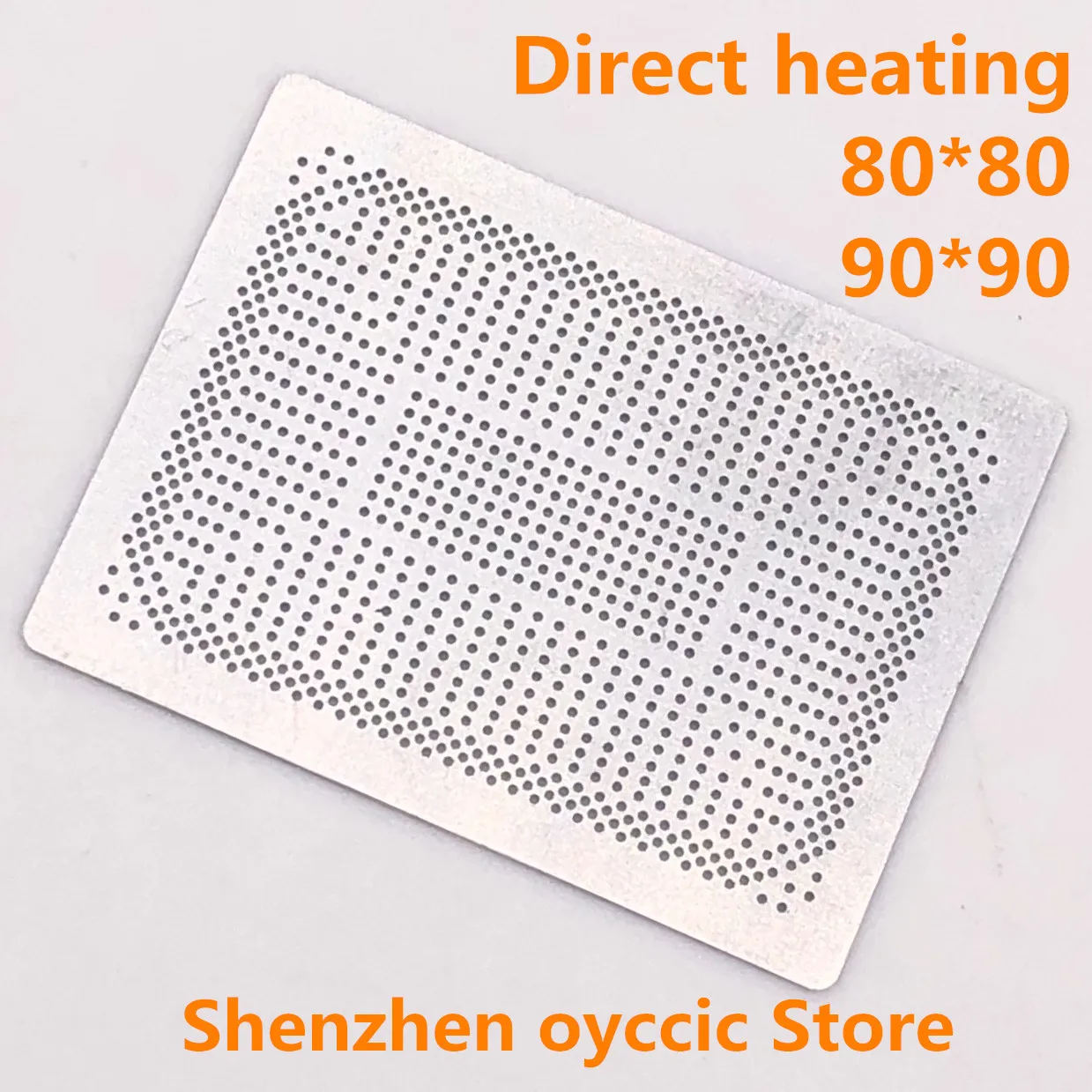 Direct heating 80*80 90*90 ZM330SC4T4MFG ZM350SC4T4MFG ZM370SC4T4MFG ZM320SC4T20FG 0.35MM BGA Stencil Template
Direct heating 80*80 90*90 ZM330SC4T4MFG ZM350SC4T4MFG ZM370SC4T4MFG ZM320SC4T20FG 0.35MM BGA Stencil Template
