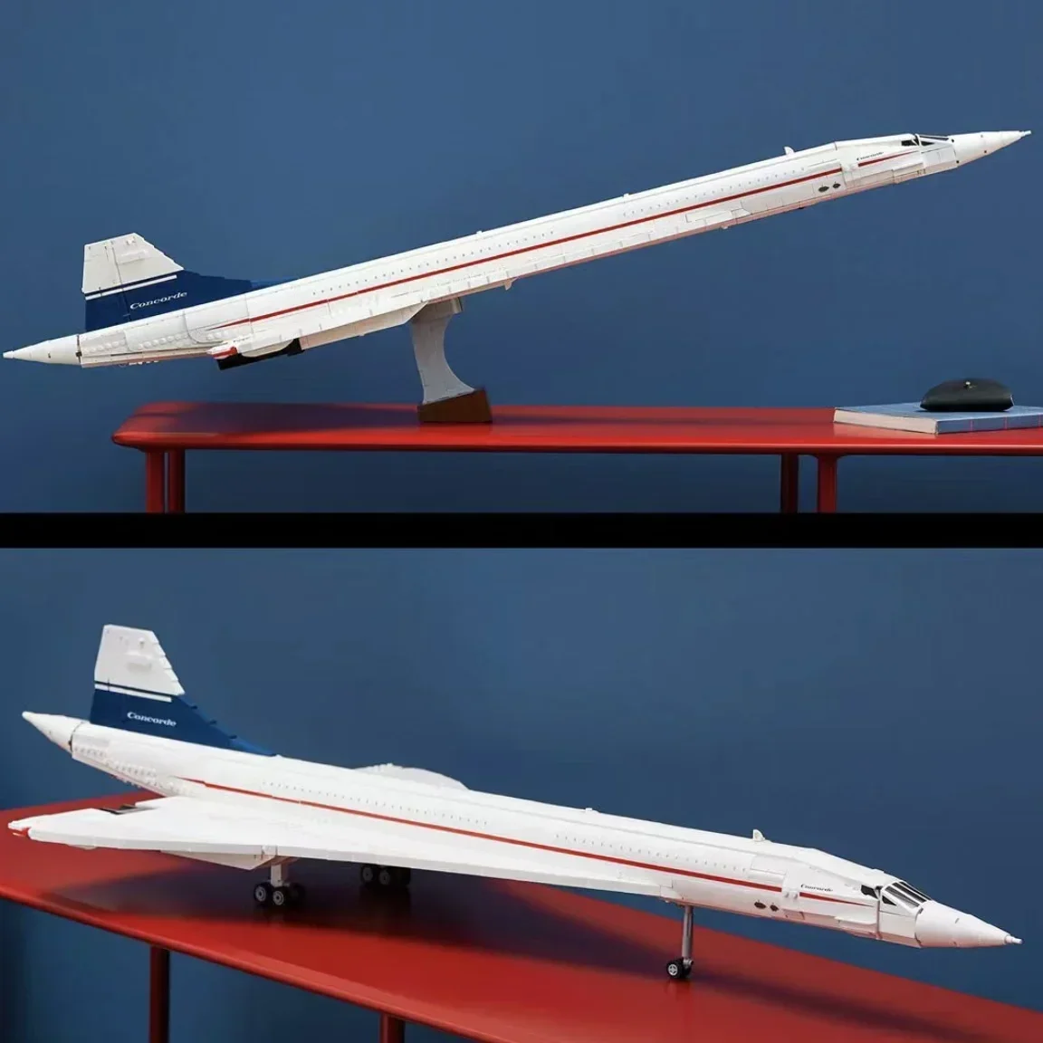 Новинка 2023, набор для строительства нового аэробуса Конкорда 10318, первая в мире суперзвуковая модель воздушного лайнера, космический корабль, образовательная игрушка на Рождество
Новинка 2023, набор для строительства нового аэробуса Конкорда 10318, первая в мире суперзвуковая модель воздушного лайнера, космический корабль, образовательная игрушка на Рождество