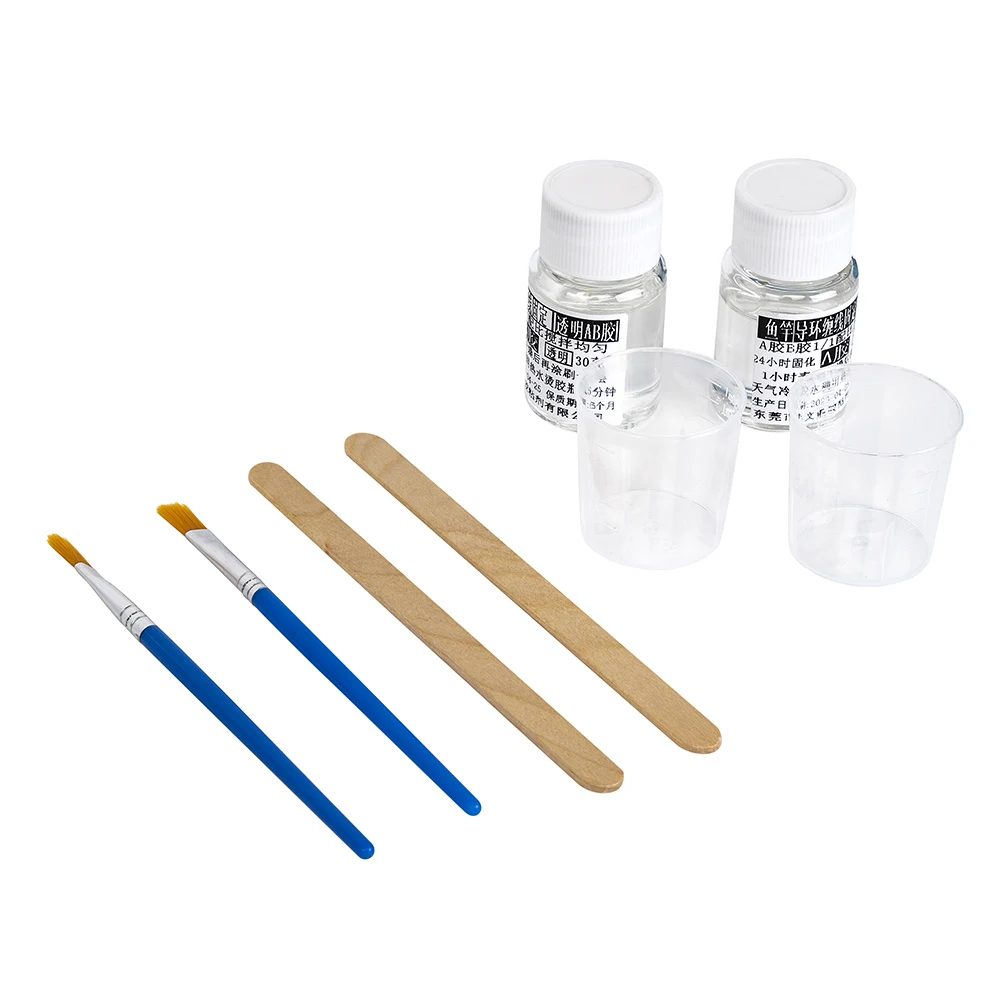 8pcs AB epoxy resin fishing rod guide adhesive transparent DIY fishing rod component repair kit
8pcs AB epoxy resin fishing rod guide adhesive transparent DIY fishing rod component repair kit