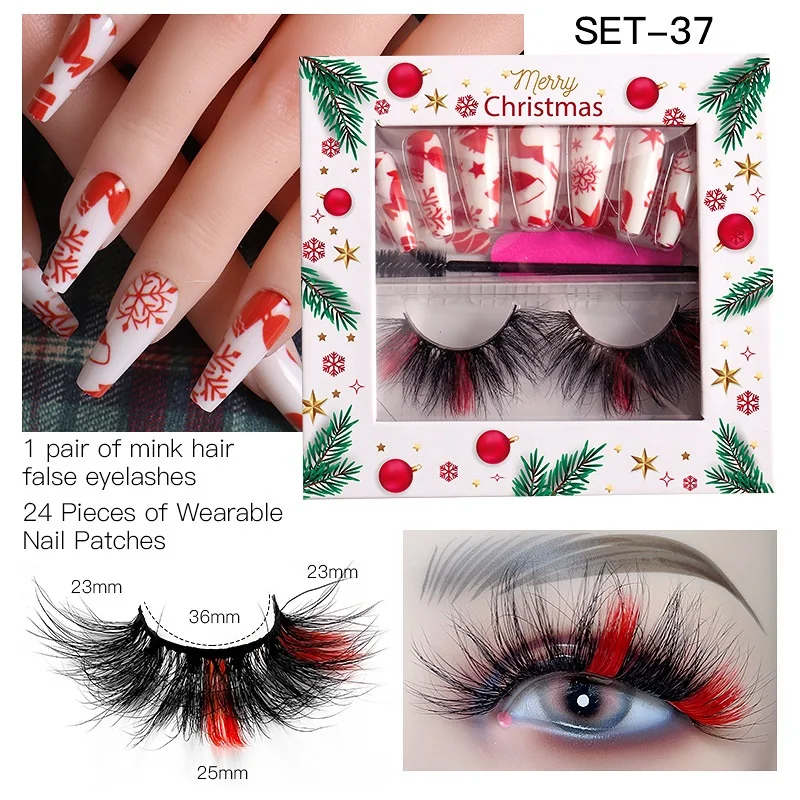 Handmade Reusable Colorful Fake Eyelashes Soft & Vivid Curly Crisscross Thick Mink False Lashes Extensions 50 Sets/Lot DHL
Handmade Reusable Colorful Fake Eyelashes Soft & Vivid Curly Crisscross Thick Mink False Lashes Extensions 50 Sets/Lot DHL