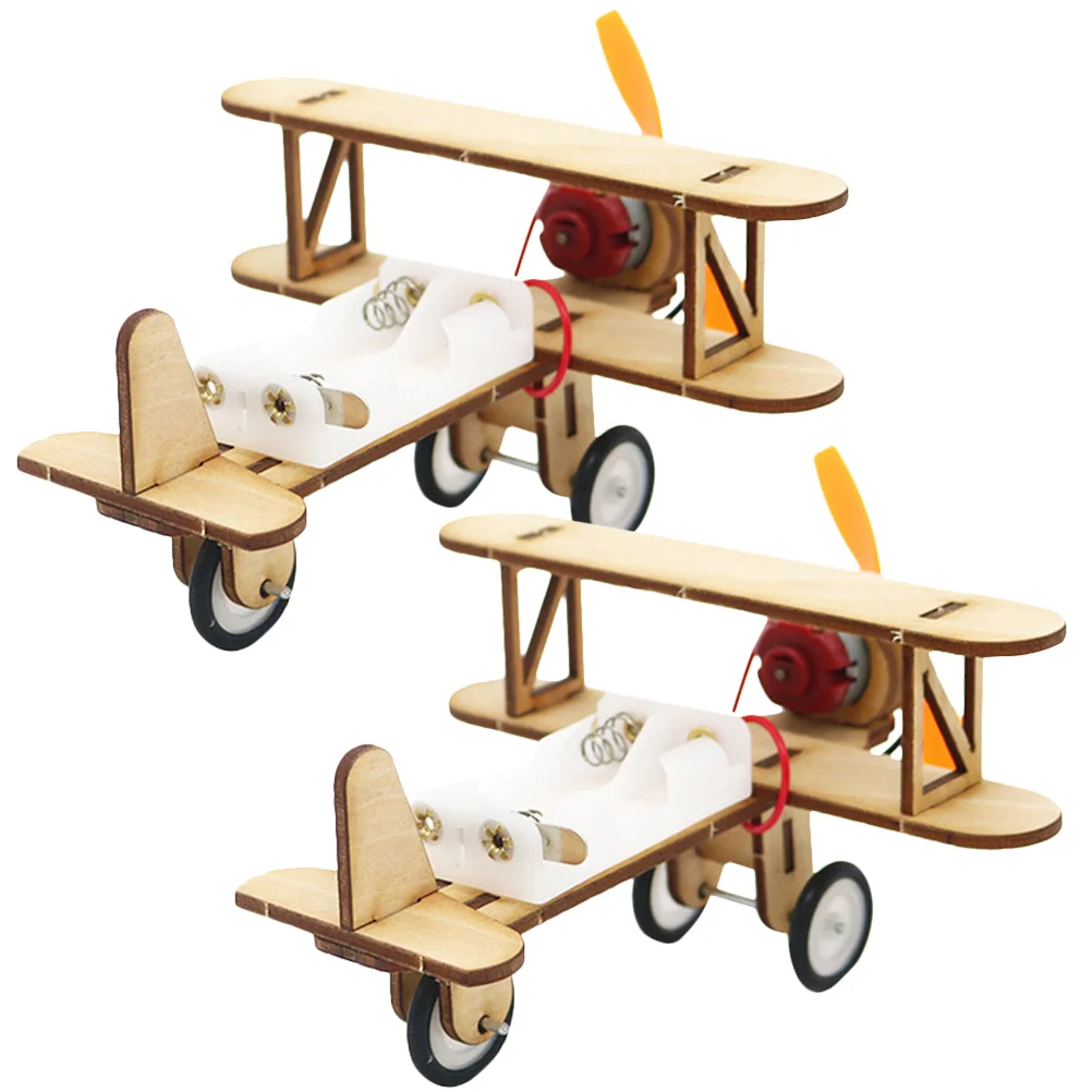 2 Pcs 3d Wooden Puzzles Early Educational Toy House Decor Models Kids Handmade Electric Plane Decorative Assemble Delicate
2 Pcs 3d Wooden Puzzles Early Educational Toy House Decor Models Kids Handmade Electric Plane Decorative Assemble Delicate