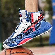 Camouflage Couple High Top Basketball Sneakers High Quality Full Microfiber Outdoor Anti-slip Shock Absorption
Camouflage Couple High Top Basketball Sneakers High Quality Full Microfiber Outdoor Anti-slip Shock Absorption