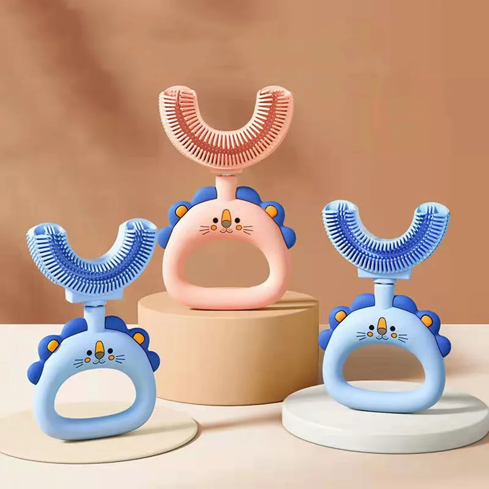 Детская зубная щетка Little Lion, детская зубная щетка U-образной формы, Силиконовая зубная щетка для мальчиков и девочек, Прорезыватель для зубов, уход за полостью рта для новорожденных
Детская зубная щетка Little Lion, детская зубная щетка U-образной формы, Силиконовая зубная щетка для мальчиков и девочек, Прорезыватель для зубов, уход за полостью рта для новорожденных
