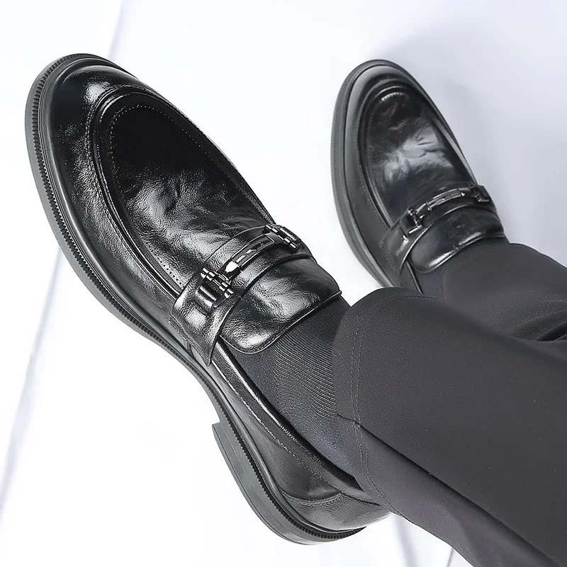 Handmade Men Shoes Lace Up Leather Casual Shoe Men Flat Platform Walking Shoes Outdoor Footwear Loafers Business Formal Loafers
Handmade Men Shoes Lace Up Leather Casual Shoe Men Flat Platform Walking Shoes Outdoor Footwear Loafers Business Formal Loafers