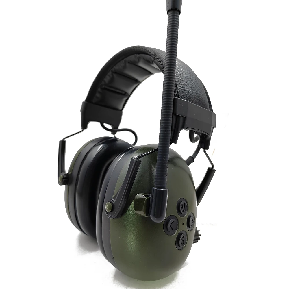 HCM Safety TF-008 24dB NRR Ear Hearing Protector Shooting Active Electronic Noise Reduction Earmuffs for Gun Range Microphone
HCM Safety TF-008 24dB NRR Ear Hearing Protector Shooting Active Electronic Noise Reduction Earmuffs for Gun Range Microphone