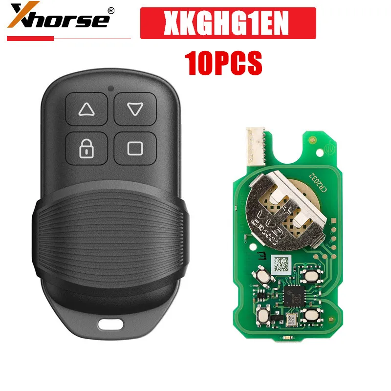 10PCS Newest Xhorse XKGHG1EN Masker Garage Remote Key Working with KEY TOOL PLUS, KEY TOOL MAX PRO, KEY TOOL MAX, MINI KEY TOOL
10PCS Newest Xhorse XKGHG1EN Masker Garage Remote Key Working with KEY TOOL PLUS, KEY TOOL MAX PRO, KEY TOOL MAX, MINI KEY TOOL