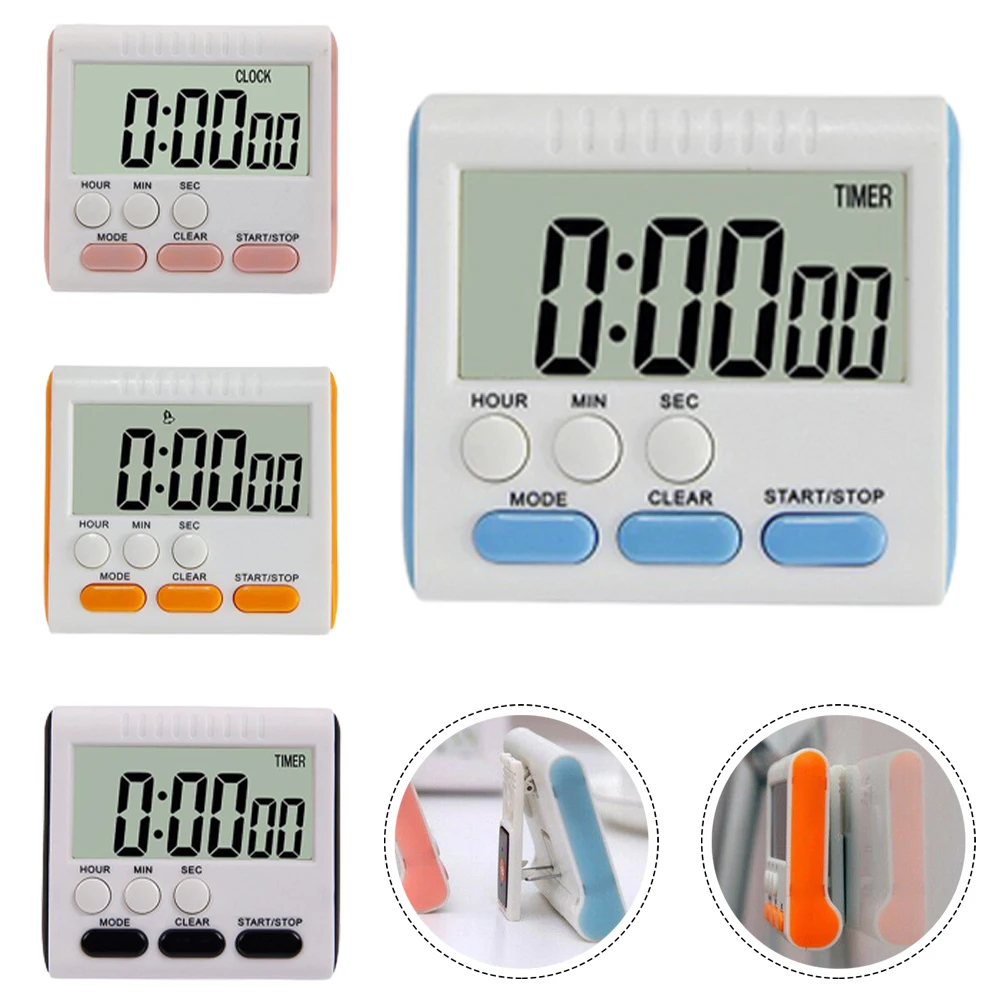 Magnetic Digital Kitchen Timer LED Clock Countdown Cooking Multi Purpose Alarm For Classroom Cooking Fitness Baking
Magnetic Digital Kitchen Timer LED Clock Countdown Cooking Multi Purpose Alarm For Classroom Cooking Fitness Baking