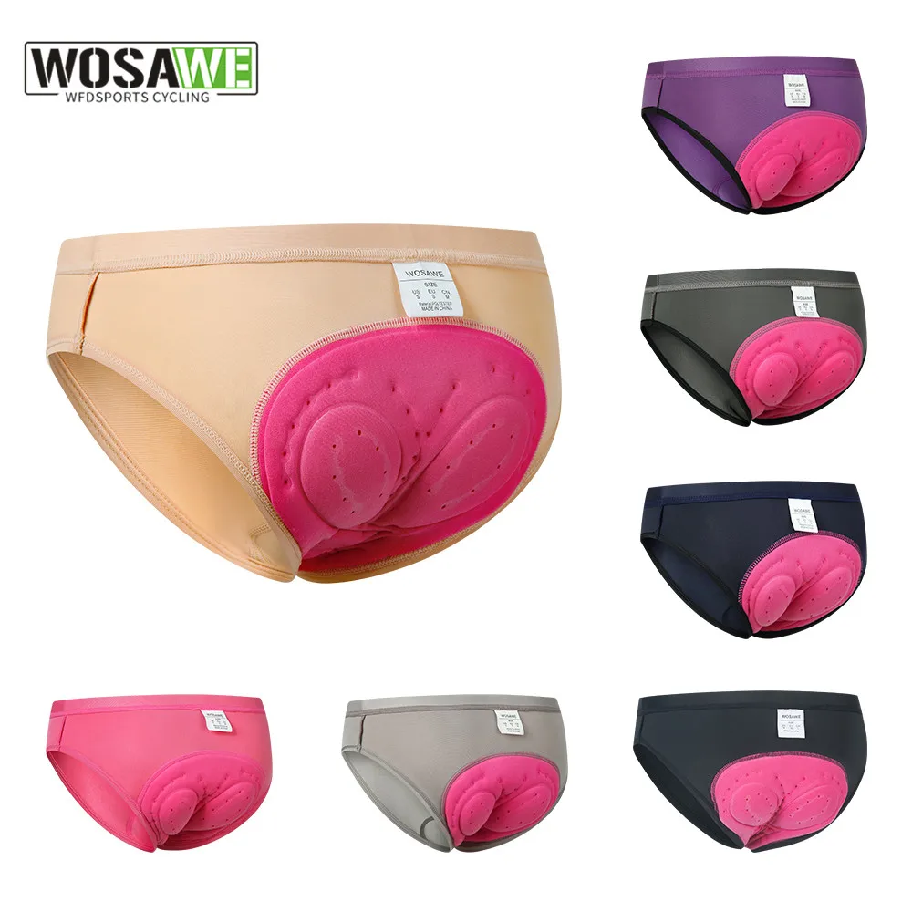 WOSAWE Women Cycling Shorts Gel 3D Padded Road Bicycle Comfortable Underwear Compression Tights Bike Underpant
WOSAWE Women Cycling Shorts Gel 3D Padded Road Bicycle Comfortable Underwear Compression Tights Bike Underpant
