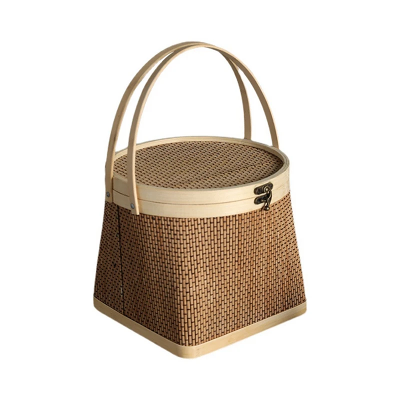 Natural Bamboo Handmade Storage Basket Traditional Article Handicraft Durable Easy To Use
Natural Bamboo Handmade Storage Basket Traditional Article Handicraft Durable Easy To Use
