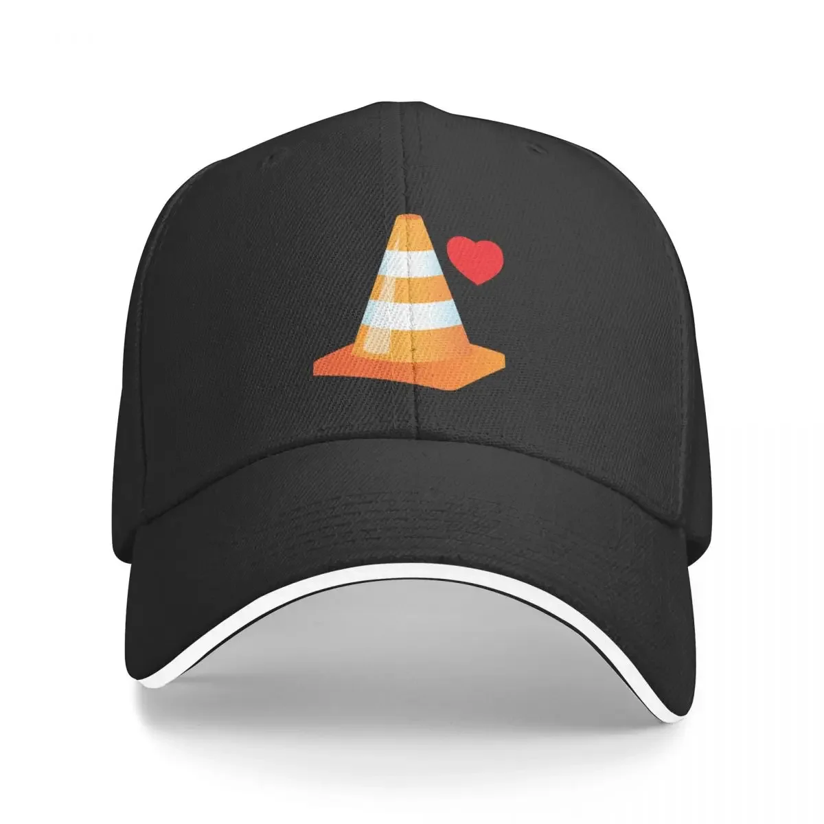 

Traffic Cone Funny Road Marker Roadworks Design Baseball Cap New Hat Hat Man Luxury Golf Luxury Brand Women Hats Men's