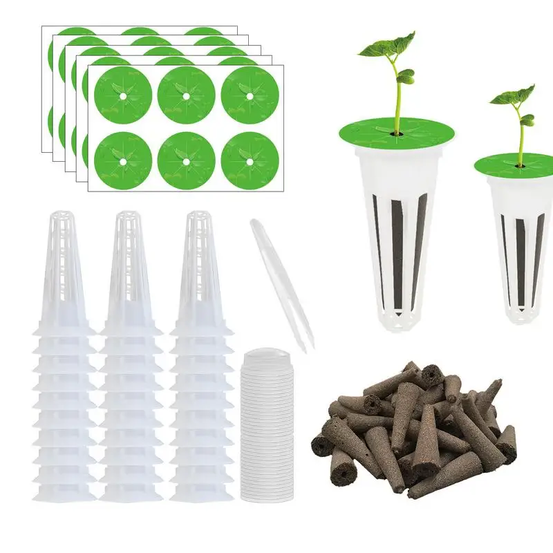 121pcs Hydroponic Planting Kit lightweight Hydroponic Gardening Supplies Kit 30 Grow Sponges Baskets Domes garden supplies
121pcs Hydroponic Planting Kit lightweight Hydroponic Gardening Supplies Kit 30 Grow Sponges Baskets Domes garden supplies
