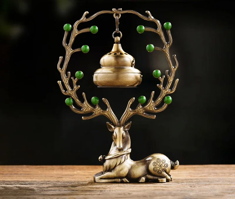 Fulu Accompanying Chinese Hanging Stove, Home Sandalwood Agarwood Mini Auspicious Cloud Fragrance Decoration
Fulu Accompanying Chinese Hanging Stove, Home Sandalwood Agarwood Mini Auspicious Cloud Fragrance Decoration