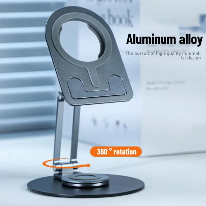 Magnetic Wireless Charging Stand 360° Rotation Metal Mobile Phone Holder Foldable Desktop Charging Bracket For
Magnetic Wireless Charging Stand 360° Rotation Metal Mobile Phone Holder Foldable Desktop Charging Bracket For