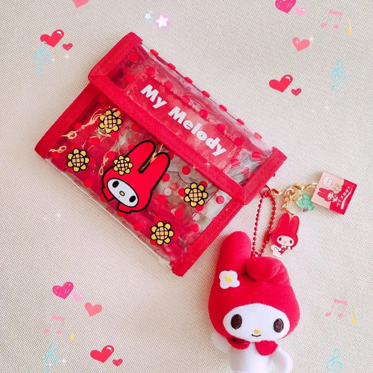 Anime Sanrio Card Case My Melody Accessories Cute Kawaii Tri-Fold Bag Pvc Transparent Storage Bag Vintage Toys for Girls Gift
Anime Sanrio Card Case My Melody Accessories Cute Kawaii Tri-Fold Bag Pvc Transparent Storage Bag Vintage Toys for Girls Gift