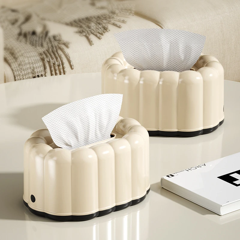 Cream Style Tissue Box, Premium Draw Paper Box, Home Daily Use Desktop Tissue Storage Box, For Car, Home Kitchen Gadgets
Cream Style Tissue Box, Premium Draw Paper Box, Home Daily Use Desktop Tissue Storage Box, For Car, Home Kitchen Gadgets