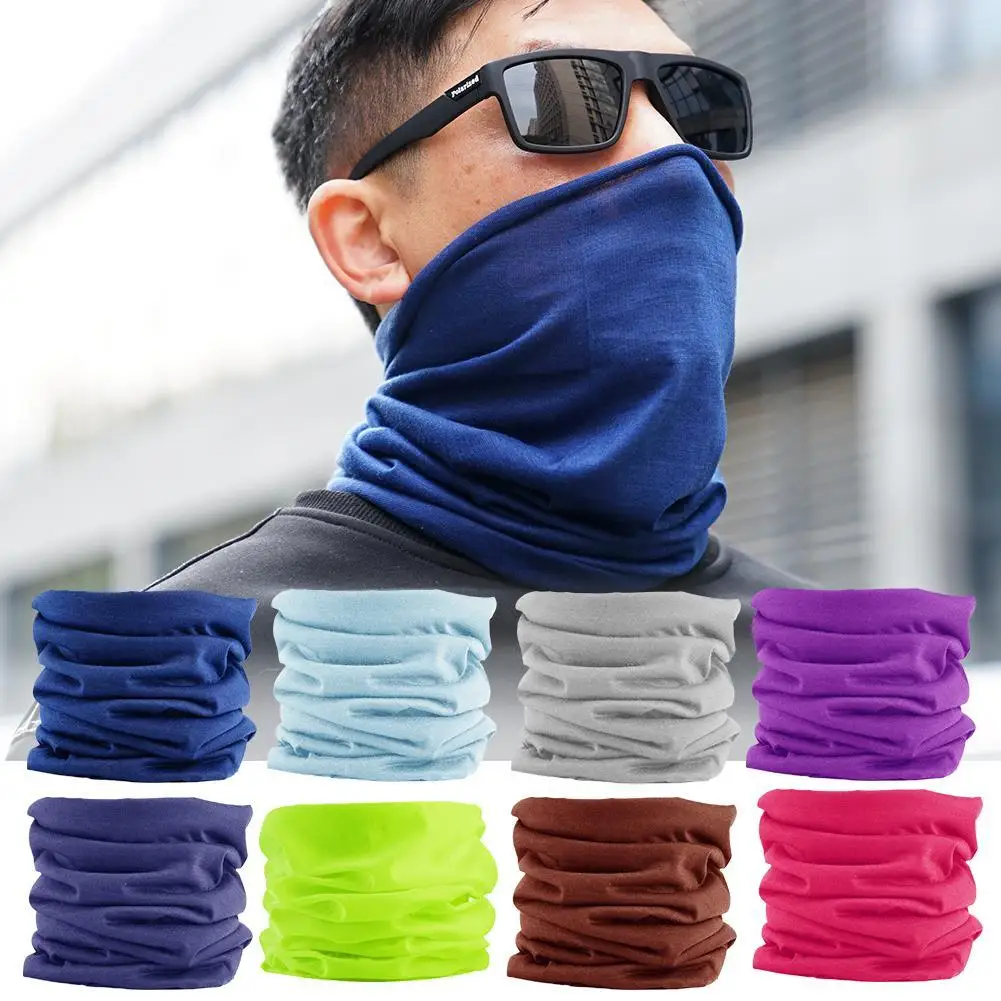 

Colorful Unisex Merino Wool Scarf Neck Warmer Winter Ski Tube Scarf Snowboard Half Mask Cycling Face Cover Neck Gaiter Hiking