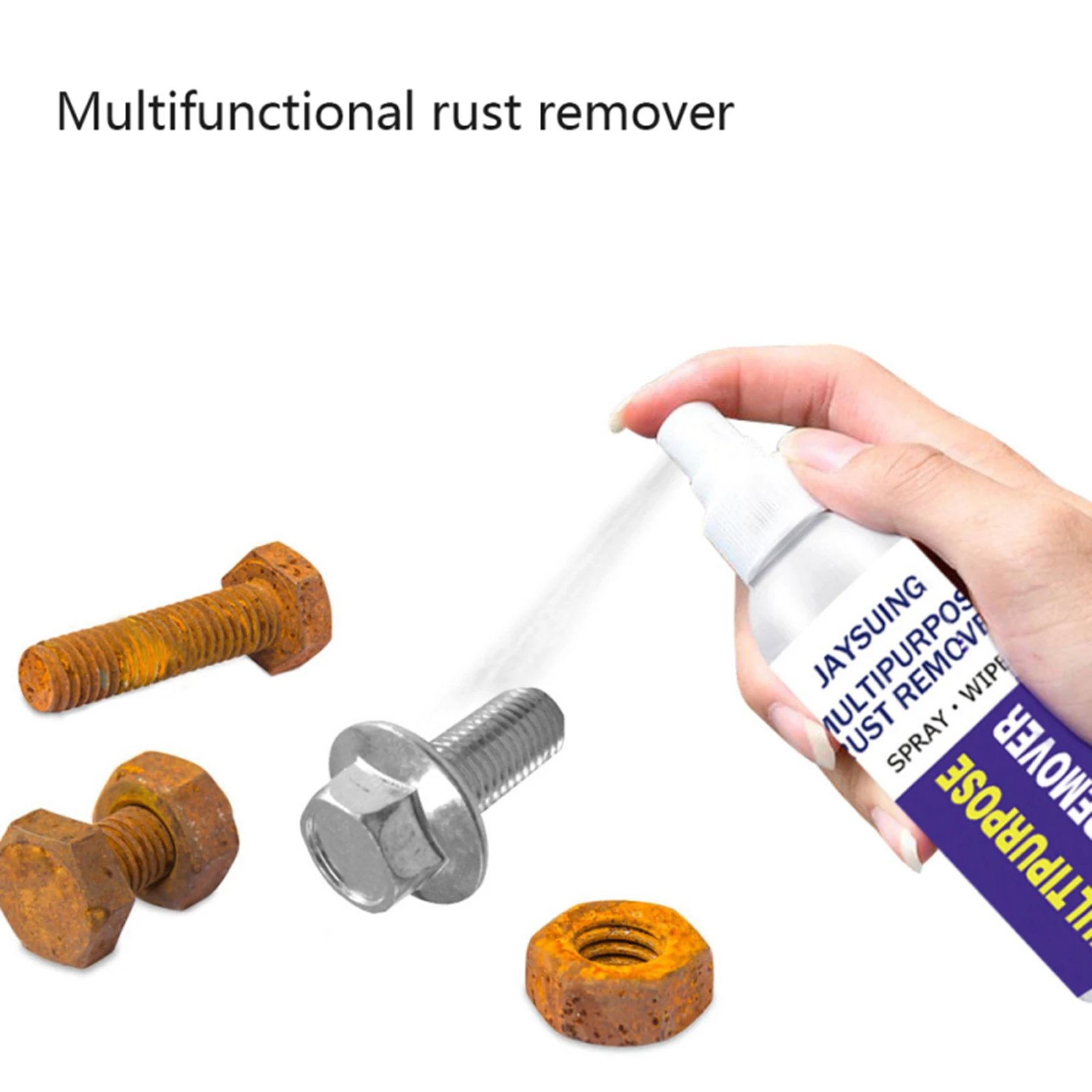 Derusting Spray Car Rust Remover Inhibitor Car Maintenance Cleaning for Kitchen Leathering Metal Polish Surface Chrome Paint
Derusting Spray Car Rust Remover Inhibitor Car Maintenance Cleaning for Kitchen Leathering Metal Polish Surface Chrome Paint