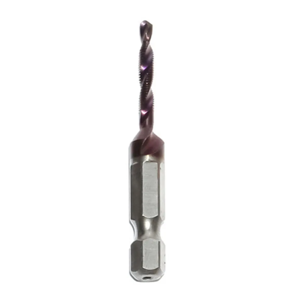 Screw Bit Tap Drill Bit HSS Hex Shank Screw Machine 1/4 Hexagon Shank 1Pcs Compound Tap M3-M10 For Fast Drilling And Tapping New
Screw Bit Tap Drill Bit HSS Hex Shank Screw Machine 1/4 Hexagon Shank 1Pcs Compound Tap M3-M10 For Fast Drilling And Tapping New