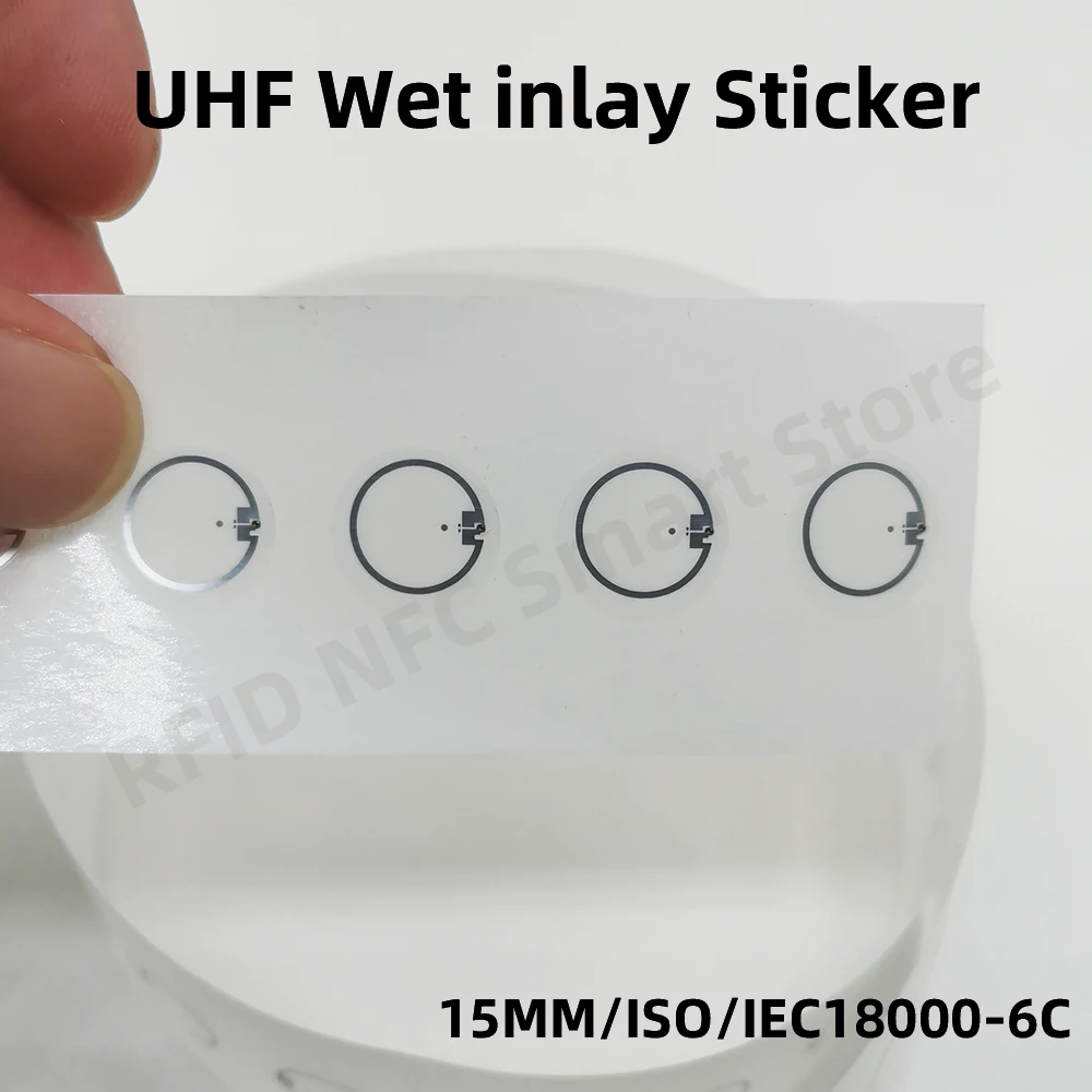 15mm RFID UHF tags Langstrecken aufkleber nass inlay 860-960mhz alien hec epc global gen2 ISO18000-6C 15mm rfid uhf 915m label
15mm RFID UHF tags Langstrecken aufkleber nass inlay 860-960mhz alien hec epc global gen2 ISO18000-6C 15mm rfid uhf 915m label