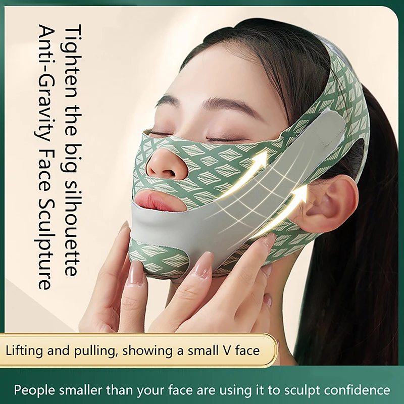 

V Face Bandage Shaper Facial Slimming Relaxation Lift Up Belt Shape Lift Reduce Double Chin Face Thining Band Massage Slimmer