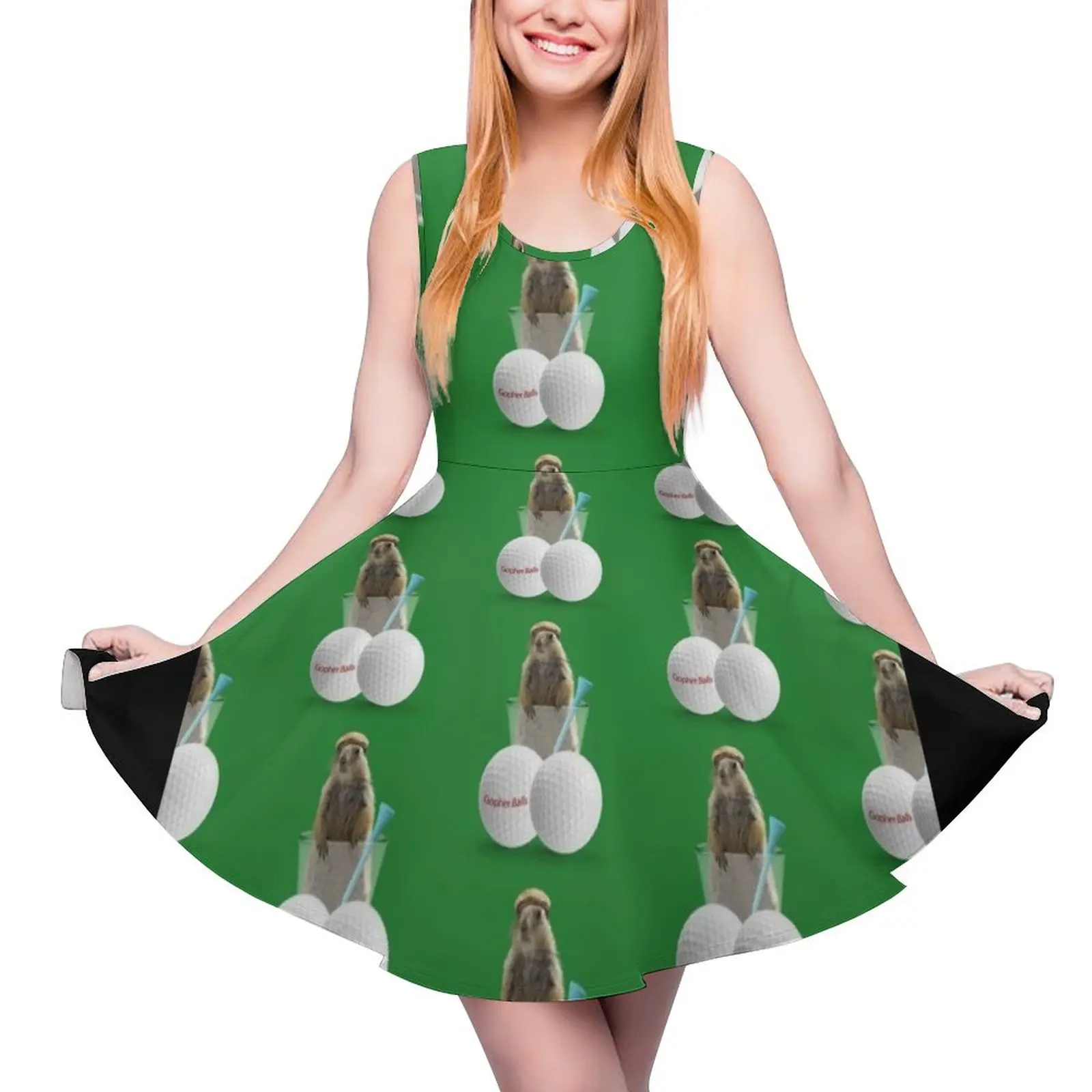 Женское платье без рукавов Gopher, длинное летнее платье, 2024
Женское платье без рукавов Gopher, длинное летнее платье, 2024