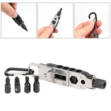 Mini Multifunctional Keychain EDC Outdoor Camping Portable Stainless Steel Pocket Tools For Wilderness Survival Dropshipping
Mini Multifunctional Keychain EDC Outdoor Camping Portable Stainless Steel Pocket Tools For Wilderness Survival Dropshipping