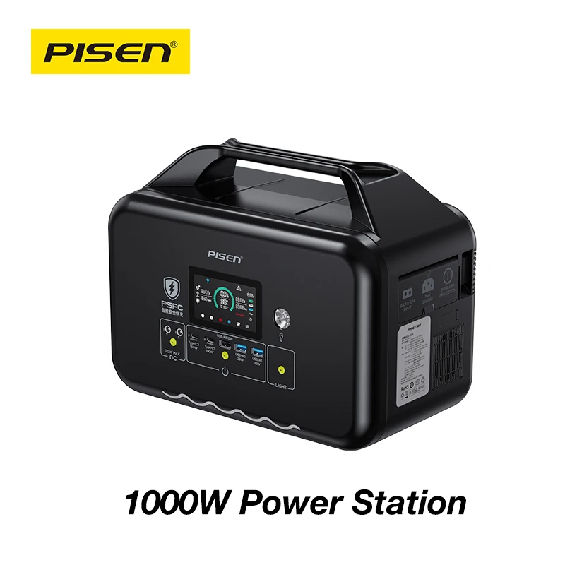Pisen LiFePO4 1000 Вт электростанция 220 В AC портативный солнечный генератор 1 кВтч DC уличный аварийный Электрический источник питания для кемпинга
Pisen LiFePO4 1000 Вт электростанция 220 В AC портативный солнечный генератор 1 кВтч DC уличный аварийный Электрический источник питания для кемпинга