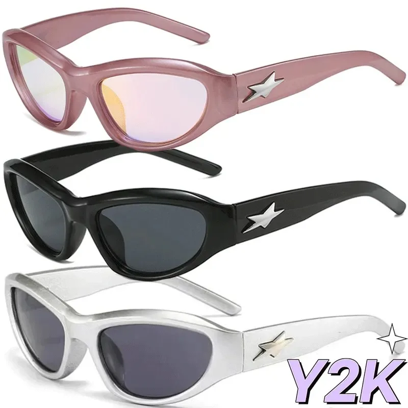 Y2K Steampunk Sunglasses Women 2023 Retro Cat Eye Brand Design UV400 Sunglasses Women Oval Shades Mirror Pink Sun Glasses
Y2K Steampunk Sunglasses Women 2023 Retro Cat Eye Brand Design UV400 Sunglasses Women Oval Shades Mirror Pink Sun Glasses