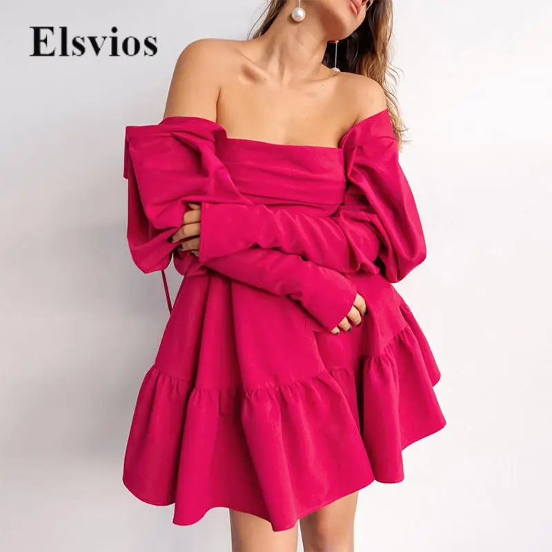 Elegant Square Collar Backless Party Dress Fashion Vintage Puff Shoulder Solid Mini Dress Casual Women Pleat Ruffle A-Line Dress
Elegant Square Collar Backless Party Dress Fashion Vintage Puff Shoulder Solid Mini Dress Casual Women Pleat Ruffle A-Line Dress