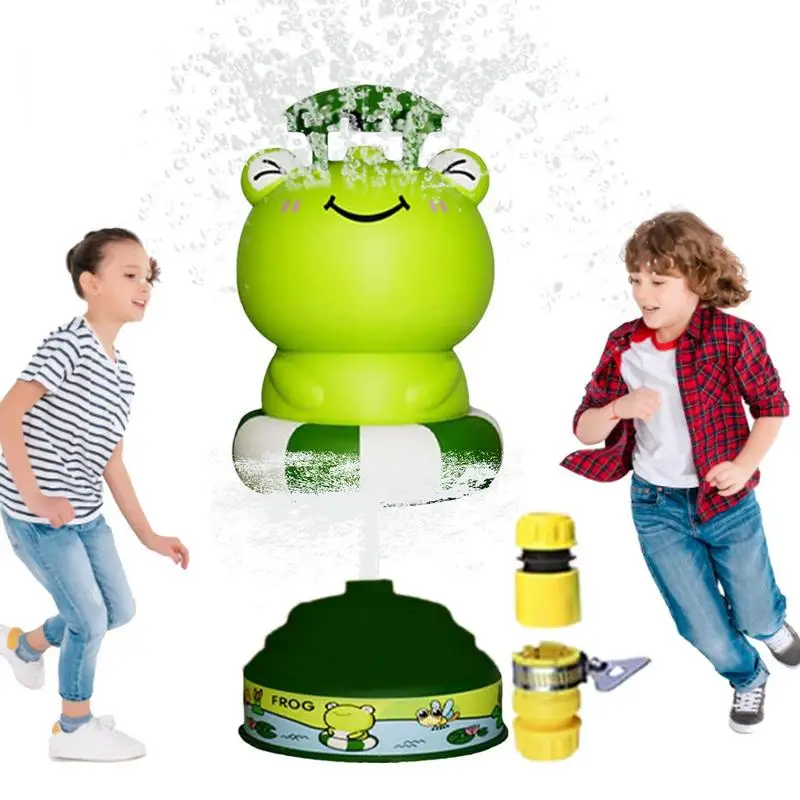 

Frog Sprinkler Toy Cartoon Frog Animal Sprinklers For Kids Funny Easy To Use Lovely Novelty Rocket Sprinkler Toy For Toddler