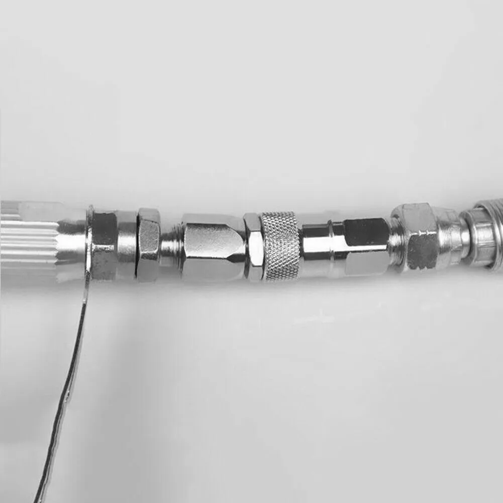 1/4-Inch Airless High Pressure Spray Hose Swivel Joint Fit For Paint Sprayer Stainless Steel Tool Parts Accessories
1/4-Inch Airless High Pressure Spray Hose Swivel Joint Fit For Paint Sprayer Stainless Steel Tool Parts Accessories