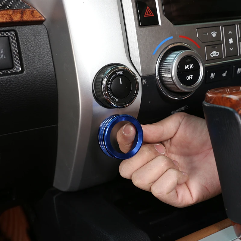 Кнопка кондиционера из алюминиевого сплава для стайлинга автомобиля, центральное управление, ручка для Toyota Tundra 14-20, аксессуары для интерьера автомобиля
Кнопка кондиционера из алюминиевого сплава для стайлинга автомобиля, центральное управление, ручка для Toyota Tundra 14-20, аксессуары для интерьера автомобиля