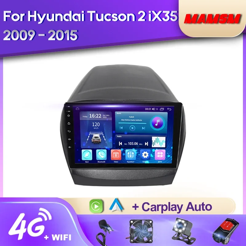 Автомагнитола MAMSM Android 12 для Hyundai Tucson 2 LM IX35 2009 - 2015 мультимедийный видеоплеер навигация GPS 4G Авторадио Carplay
Автомагнитола MAMSM Android 12 для Hyundai Tucson 2 LM IX35 2009 - 2015 мультимедийный видеоплеер навигация GPS 4G Авторадио Carplay