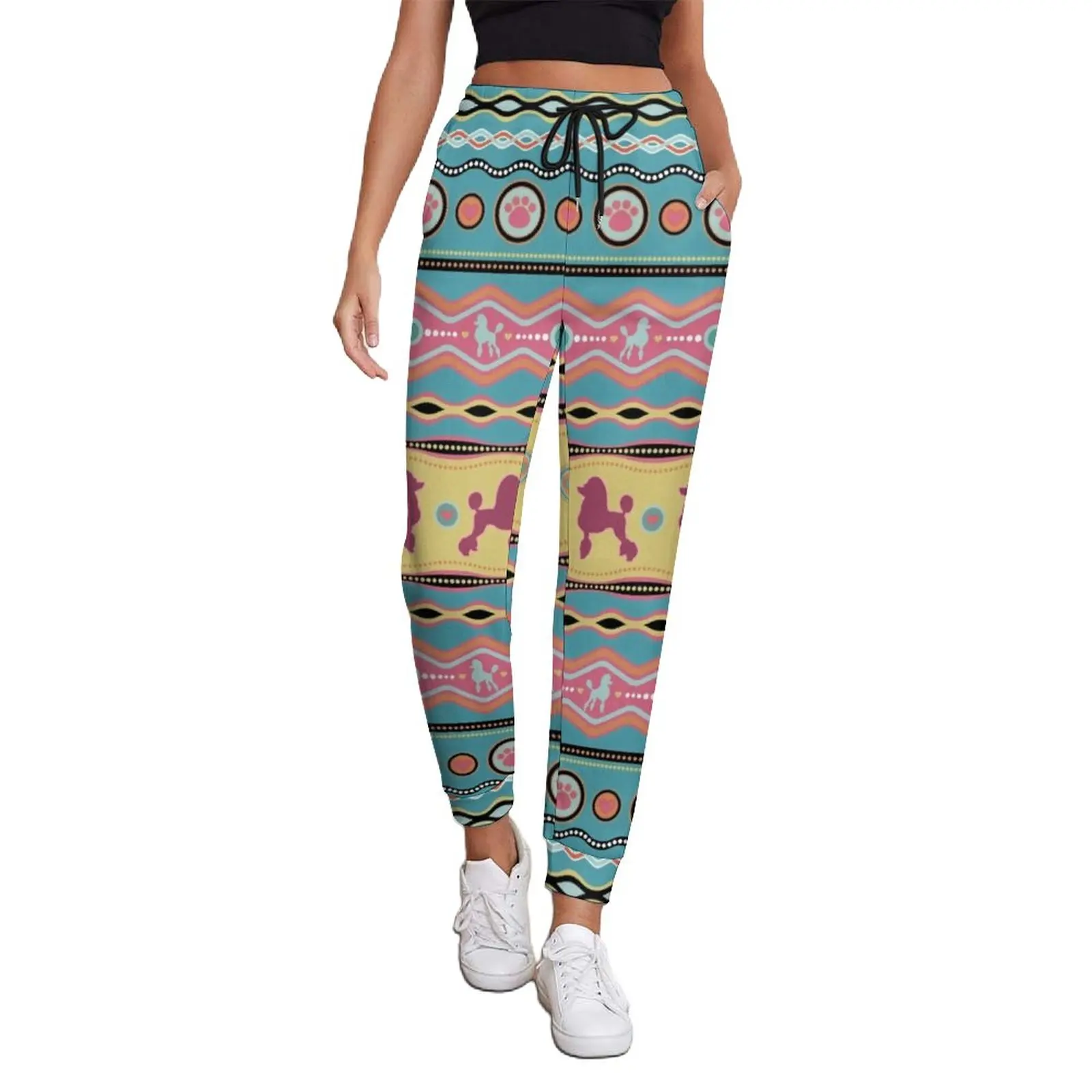 Cute Poodle Jogger Pants Women Fun Colorful Retro Harajuku Sweatpants Autumn Kawaii Custom Trousers Big Size 3XL
Cute Poodle Jogger Pants Women Fun Colorful Retro Harajuku Sweatpants Autumn Kawaii Custom Trousers Big Size 3XL