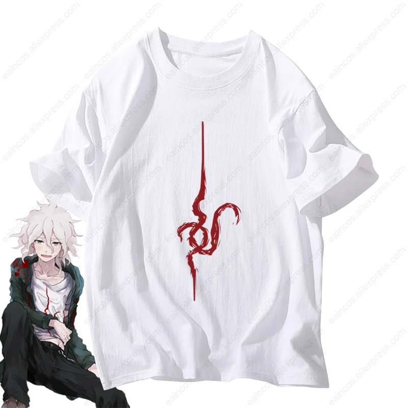 Аниме Komaeda Nagito Косплей Костюм Dangan Ronpa белая хлопковая рубашка с коротким рукавом Мужские Женские повседневные топы
Аниме Komaeda Nagito Косплей Костюм Dangan Ronpa белая хлопковая рубашка с коротким рукавом Мужские Женские повседневные топы