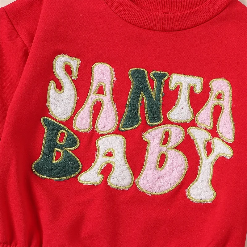 Baby Christmas Outfit Long Sleeve Santa Baby Romper Embroidery Bodysuit Cute Gender Neutral Fall Jumpsuit
Baby Christmas Outfit Long Sleeve Santa Baby Romper Embroidery Bodysuit Cute Gender Neutral Fall Jumpsuit