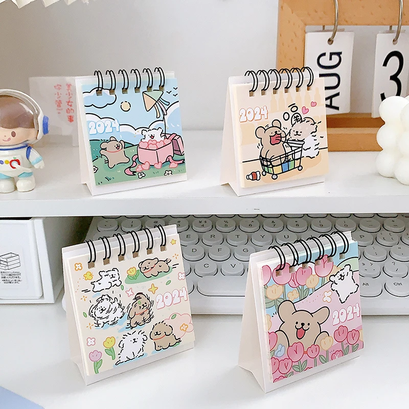 2024 Mini Calendar Cute Cartoon Puppy Series Table Calendar Small Portable Desktop Calendar Kawaii Office Student Supplies
2024 Mini Calendar Cute Cartoon Puppy Series Table Calendar Small Portable Desktop Calendar Kawaii Office Student Supplies